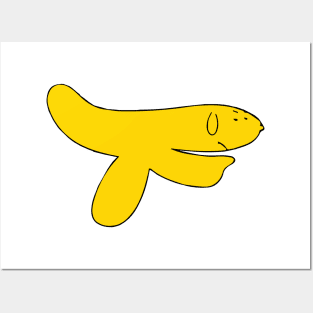 hand banana - tonight you meme Posters and Art